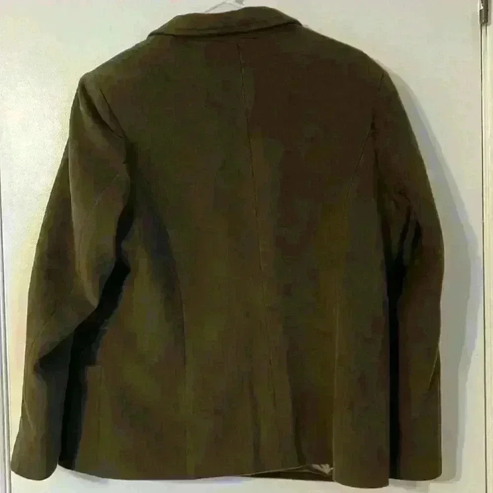 Olive Green Jason Fully-Lined Coat - image 2